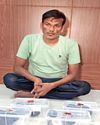 Delhi man held with 3.5 kg of commercial drugs Delhi man held with 3.5 kg of commercial drugs12