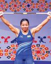 Mirabai lifts silver at World C'ships42