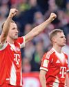 Bayern edge past Dortmund 2-129