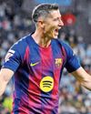 Lewandowski hat-trick fires Barcelona past Celta Vigo37