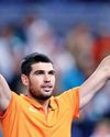 Alcaraz joins other tennis stars at Marlins Alcaraz joins other tennis stars at Marlins43