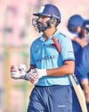 Century in one match, golden duck in another38