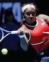 Gauff wins to give the US a 1-0 lead34