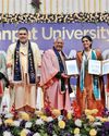 4,729 students graduate at Ganpat University convocation6
