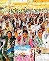 Congress targets BJP at Jan Aakrosh Sabha in G’nagar12