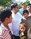 Satish Sharma visits relief camps; meets displaced border residents The Northlines
