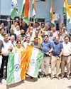 Senior Citizens take out 'Tiranga Yatra' at Roop Nagar The Northlines