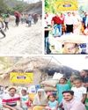 NGO ACC provides ration to poor family in remote area NGO ACC provides ration to poor family in remote area