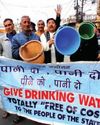 Dimple leads protest against water scarcity in Jammu4