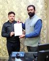 Keshav Chopra distributes Ayushman, ration cards at Talab Tillo3