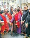 Arvind launches development works in Ward 2416
