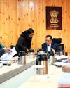 CS reviews Finance, Planning Depts in Leh2