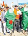 Shiv Sena stages protest against B’desh, Pak10