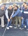 Rajeev kick-starts road macadamization work Rajeev kick-starts road macadamization work18