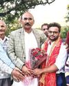 Akhnoor MLA felicitates JKAS rank holder5