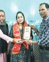 Dr. Vasundhra Mishra honoured for promoting Dogri language22