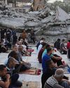 Gaza marks start of Eid with outdoor prayers amid food scarcity25
