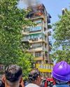 Delhi man, children jump to death from burning building26