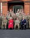 GUARDS MEET COLONEL CAMILLA