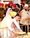 CM Mann pays obeisance at Gurdwara Dukh Niwaran Sahib, Patiala on Baisakhi9