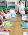 Arya Public School Bangana celebrates earth day with vibrant activities YUGMARG NEWSPAPER