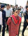 Shruti Choudhary inspects construction work, instructs to complete it on time YUGMARG NEWSPAPER