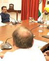 CM Mann chairs high level meeting YUGMARG NEWSPAPER