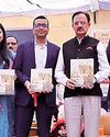 Harshwardhan Chauhan unveils special coffee table book 'Twenty Tales of Triumph' YUGMARG NEWSPAPER
