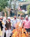 Kalandar Sahib’s dargah echoes with slogans of Down with Pakistan and terrorism YUGMARG NEWSPAPER