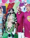 Devotees dance with devotion at 13th Grand Maa Bhagwati Jagran in Utpur YUGMARG NEWSPAPER