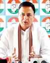 Modi govt and Pb govt, both pushed Haryana into 'water crisis': Randeep Surjewala YUGMARG NEWSPAPER