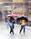 Hailstorm and thundershowers lash Himachal, mercury drops sharply YUGMARG NEWSPAPER