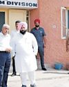 Bains visits Nangal Dam 4th day in a row to keep tabs on Punjab’s rights YUGMARG NEWSPAPER