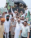 INLD protests against reduction of water supply by Punjab YUGMARG NEWSPAPER