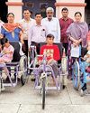 Assistive devices distribution program organised at Govt Girls Model Sanskriti Sr Sec School YUGMARG NEWSPAPER