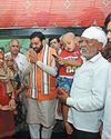 CM pays tribute to martyr Dinesh Kumar Sharma YUGMARG NEWSPAPER