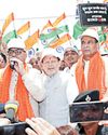 Tiranga Yatra in honour of PM Modi's strong leadership and valour of army YUGMARG NEWSPAPER