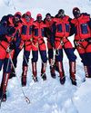 Joint team of Indian and Nepali Army summits Mt Kanchenjunga YUGMARG NEWSPAPER