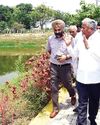 Union Minister of State for Railways V. Somanna inspects development projects YUGMARG NEWSPAPER