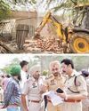 Yudh Nashiyan Virudh: SSP leads demolition of illegal structures built by drug smugglers YUGMARG NEWSPAPER