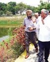 Union Minister of State for Railways V. Somanna inspects development projects YUGMARG NEWSPAPER