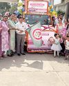 DC flags off awareness vehicle to promote girl child empowerment in Kaithal YUGMARG NEWSPAPER