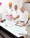 Municiapl Commissioner gives instructions to work on time, prepare action taken report and maintain records YUGMARG NEWSPAPER