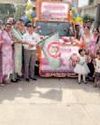 DC flags off awareness vehicle to promote girl child empowerment in Kaithal YUGMARG NEWSPAPER