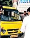 Mansa’s transport officer Gagandeep Singh conducts checking of school vans to ensure compliance of safety norms YUGMARG NEWSPAPER