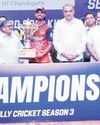 Governor felicitate the winners and outstanding players of Gully Cricket Tournament prize distribution at Raj Bhawan YUGMARG NEWSPAPER