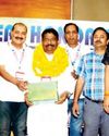 Top leaders honored by Anti-Corruption Foundation of India for their efforts in promoting anti-corruption awareness YUGMARG NEWSPAPER