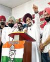 Congress holds Save the Constitution rally in Raiya led by Ex-MLA Santokh Singh Bhalaipur YUGMARG NEWSPAPER