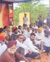 Villagers protest for permanent dam on Markandeya River, call off Dharna after assurance YUGMARG NEWSPAPER