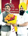 SC Commission Chairman Jasvir Singh Garhi meets national commission counterpart YUGMARG NEWSPAPER